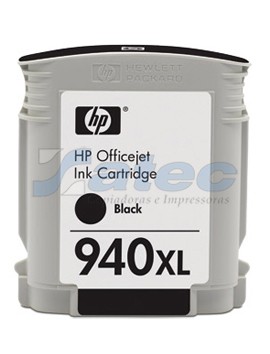 Cartucho Tinta HP 940XL - Black 69ml